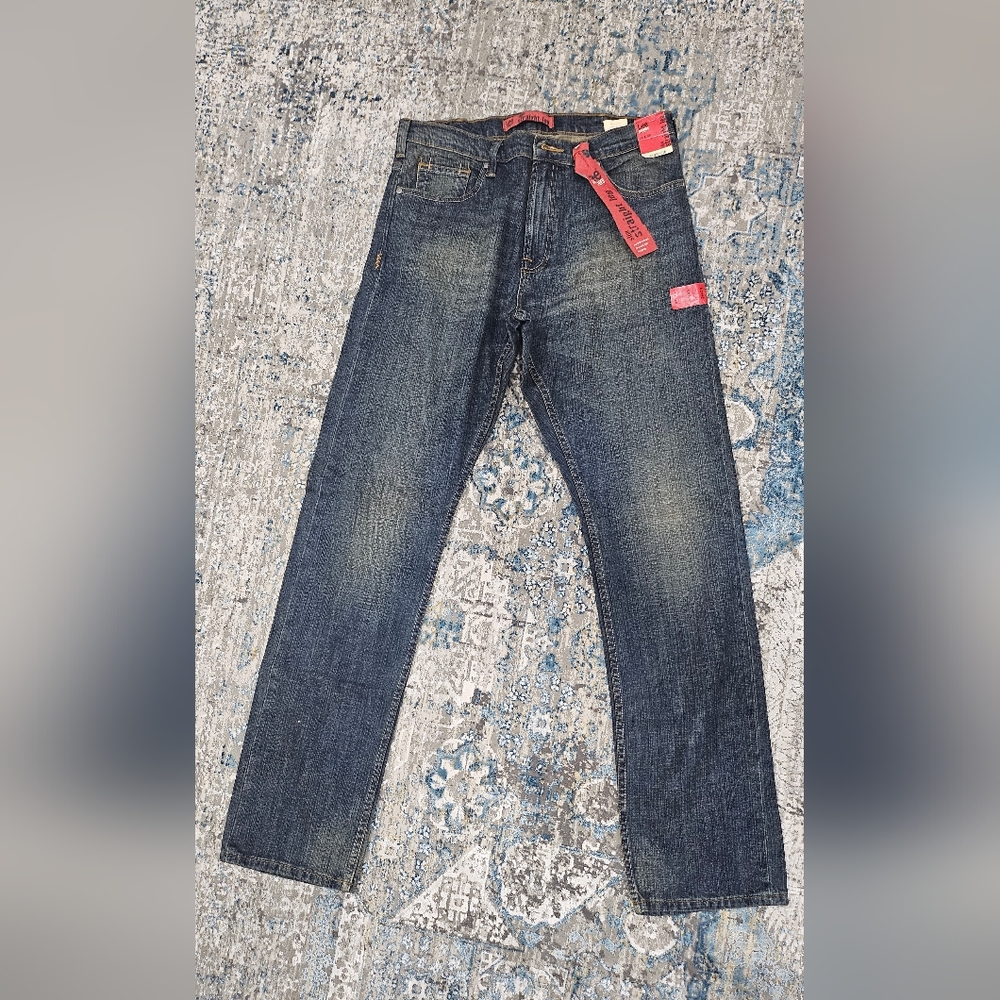 Lee Dark Wash Slim Straight Jeans 34x 36 - New With Tags